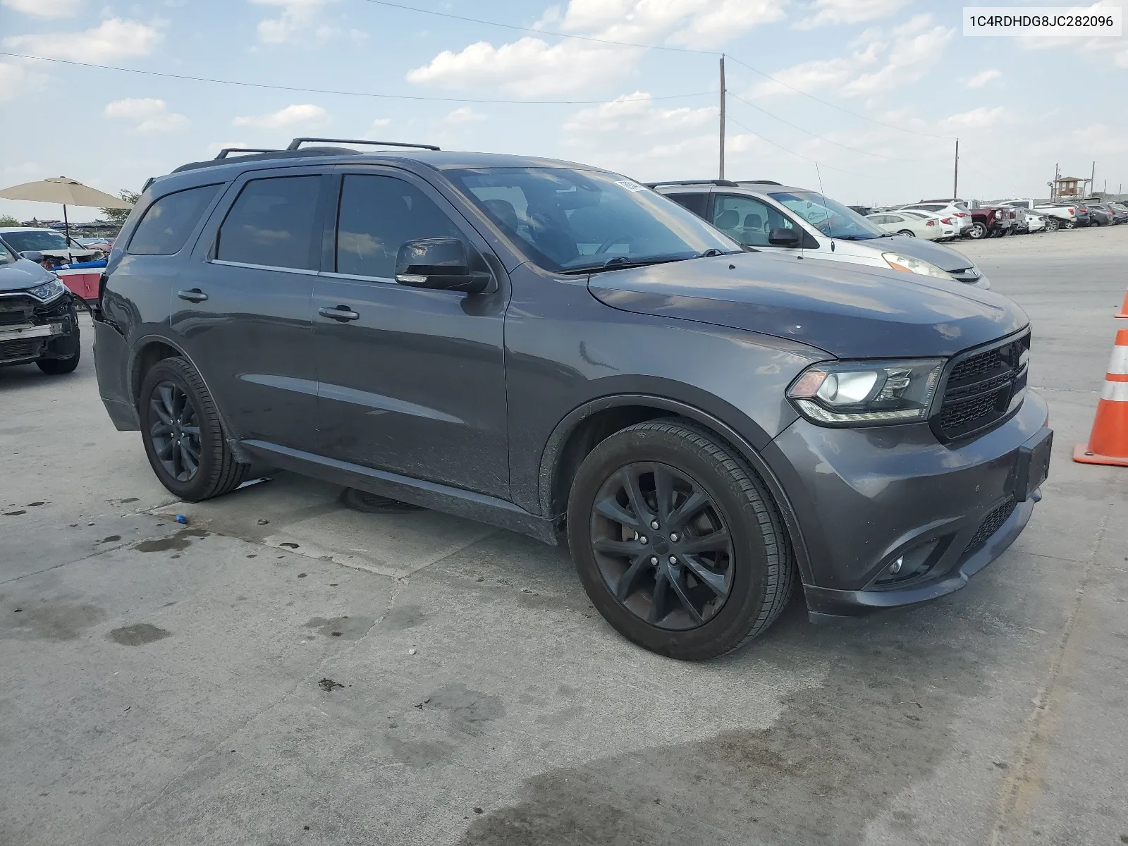 2018 Dodge Durango Gt VIN: 1C4RDHDG8JC282096 Lot: 68934424