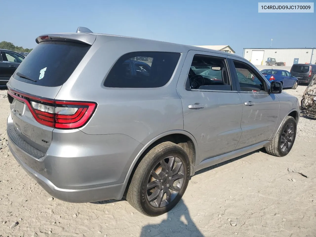 1C4RDJDG9JC170009 2018 Dodge Durango Gt