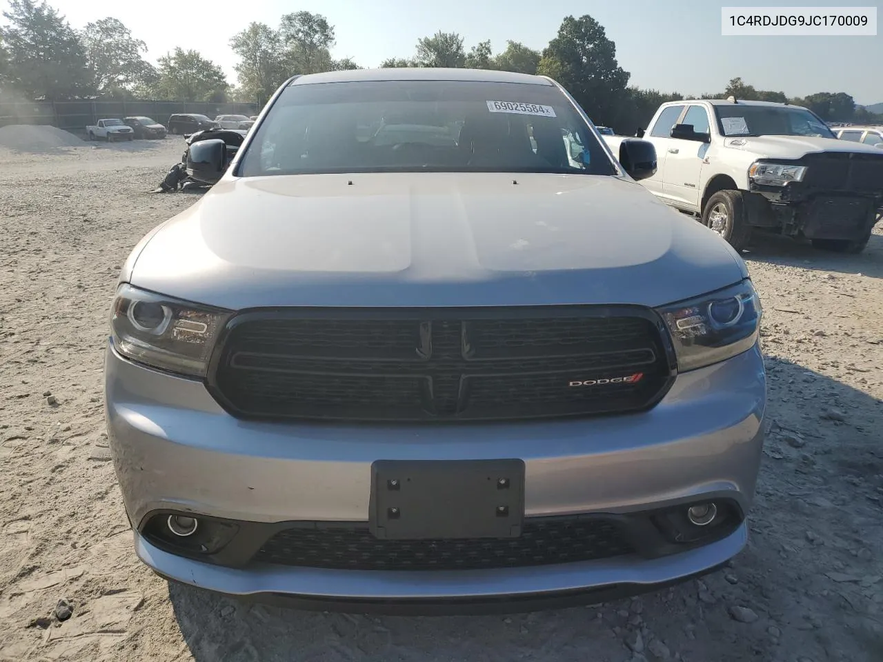 1C4RDJDG9JC170009 2018 Dodge Durango Gt