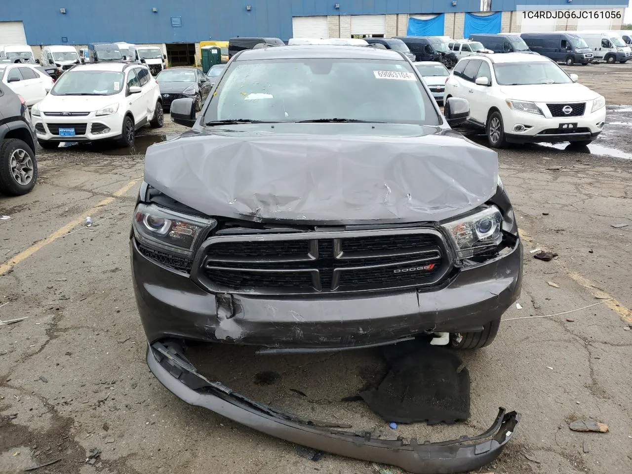 1C4RDJDG6JC161056 2018 Dodge Durango Gt