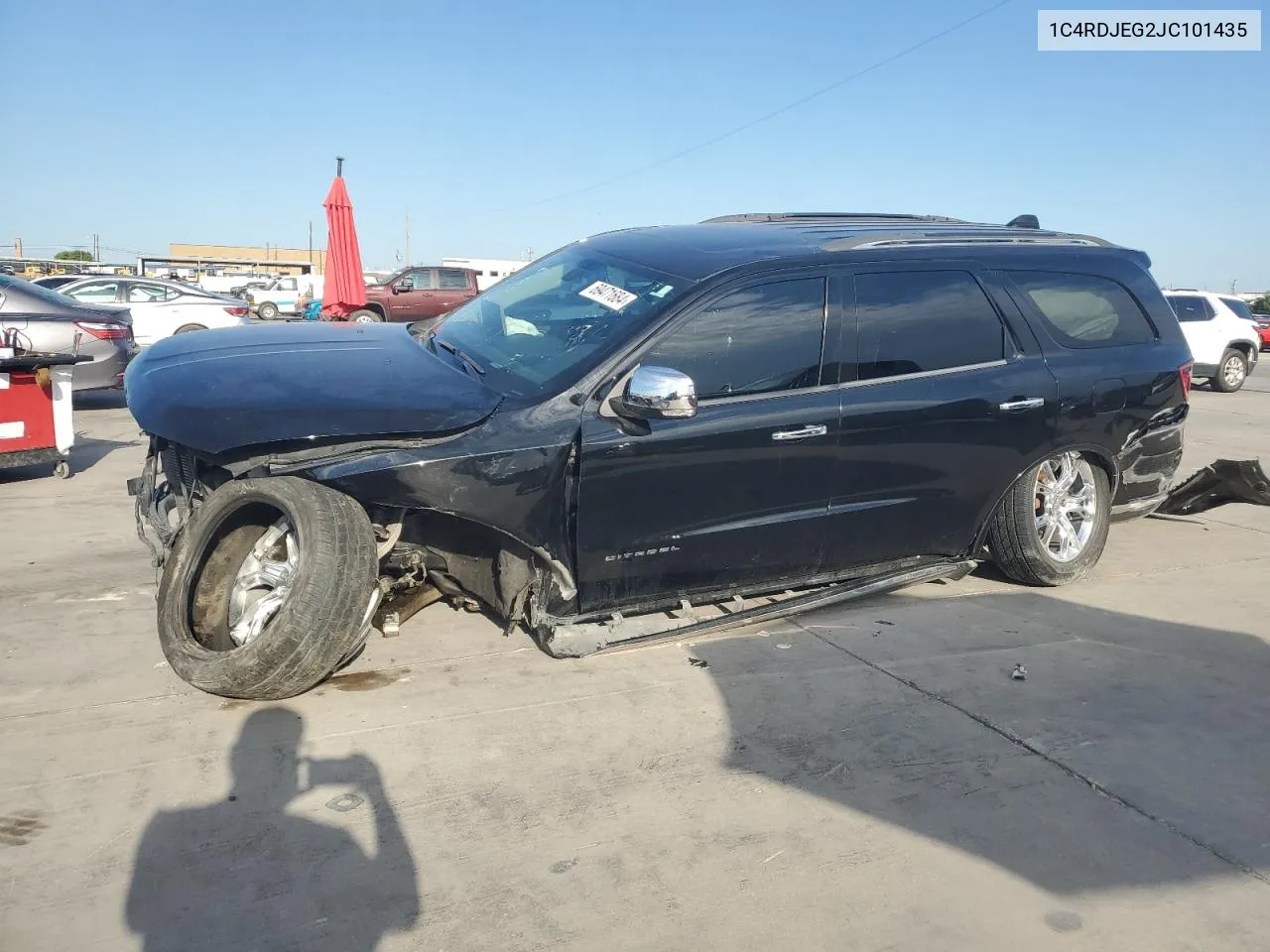 2018 Dodge Durango Citadel VIN: 1C4RDJEG2JC101435 Lot: 69471684