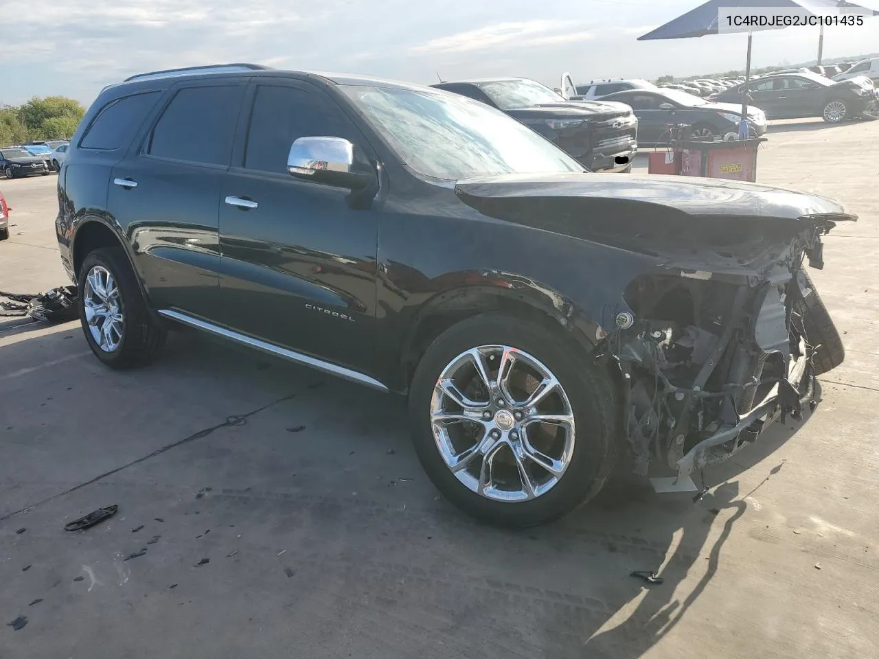 2018 Dodge Durango Citadel VIN: 1C4RDJEG2JC101435 Lot: 69471684