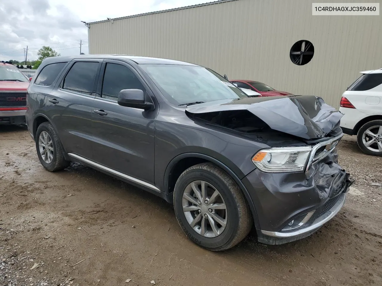 2018 Dodge Durango Sxt VIN: 1C4RDHAGXJC359460 Lot: 69674004