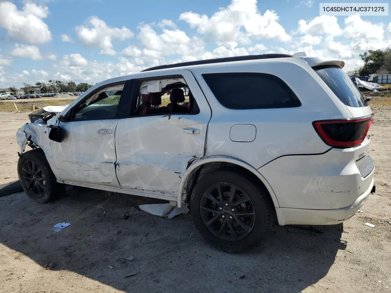 2018 Dodge Durango R/T VIN: 1C4SDHCT4JC371275 Lot: 69703704