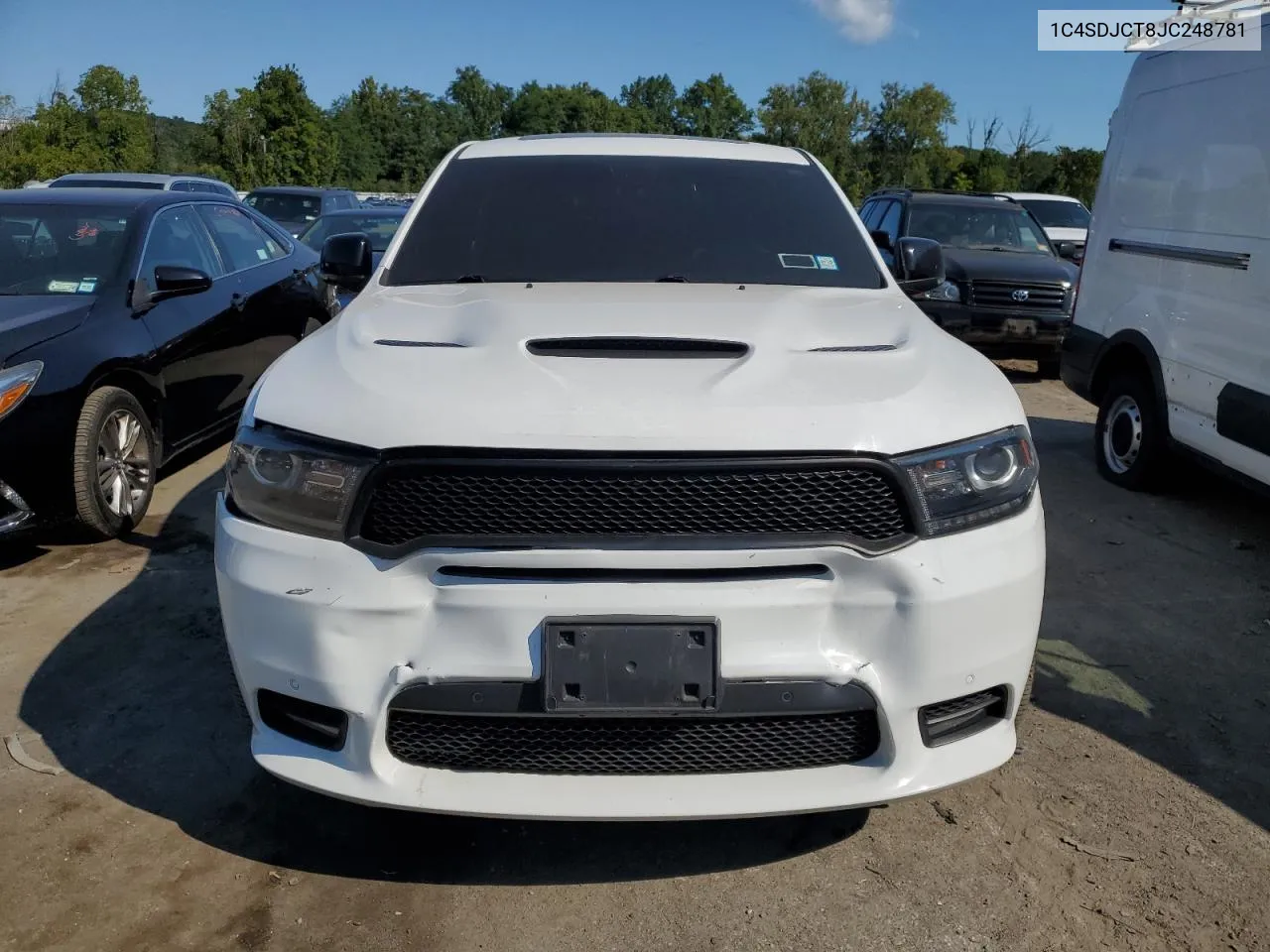 2018 Dodge Durango R/T VIN: 1C4SDJCT8JC248781 Lot: 69826834