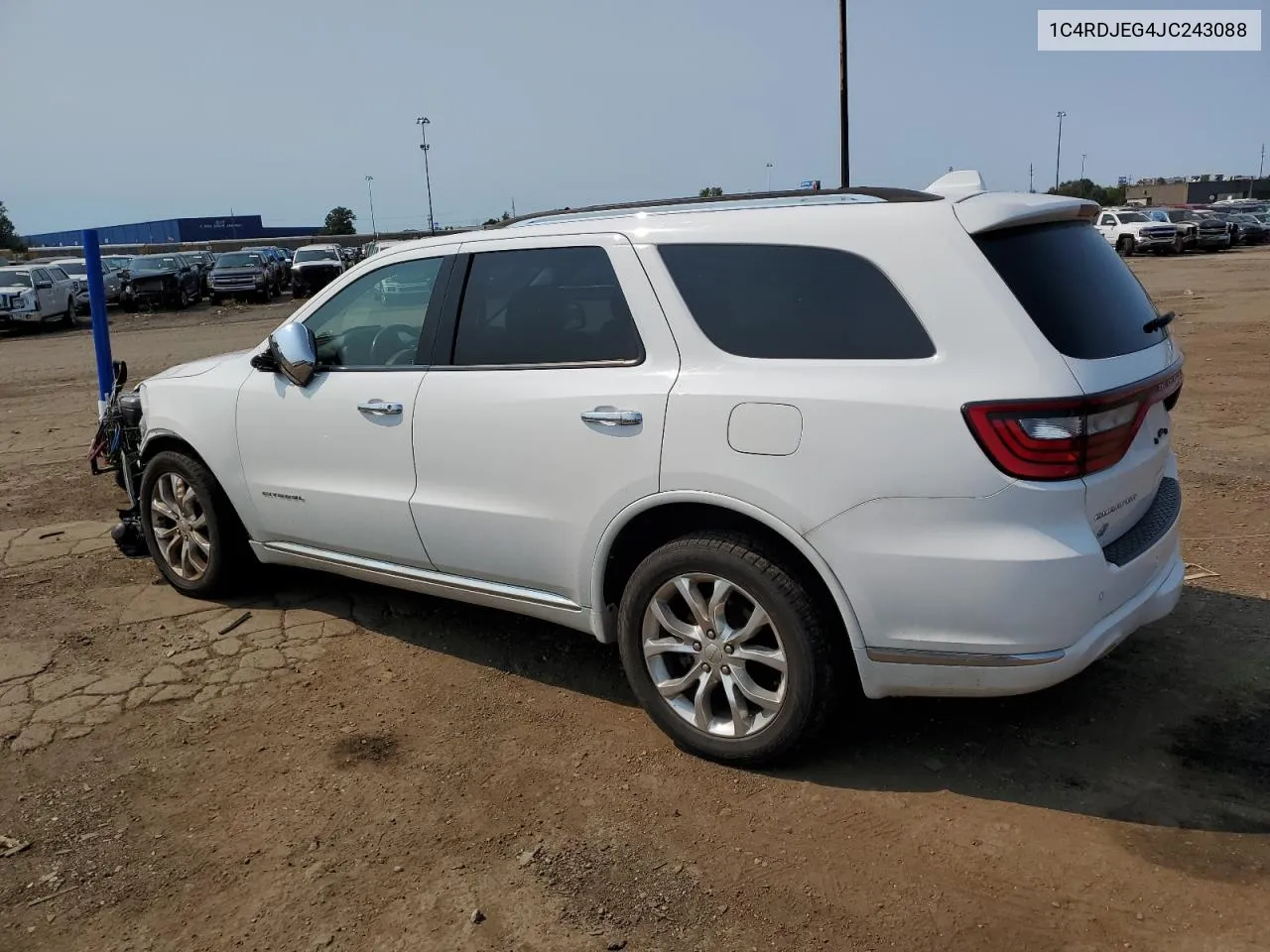 2018 Dodge Durango Citadel VIN: 1C4RDJEG4JC243088 Lot: 69965114