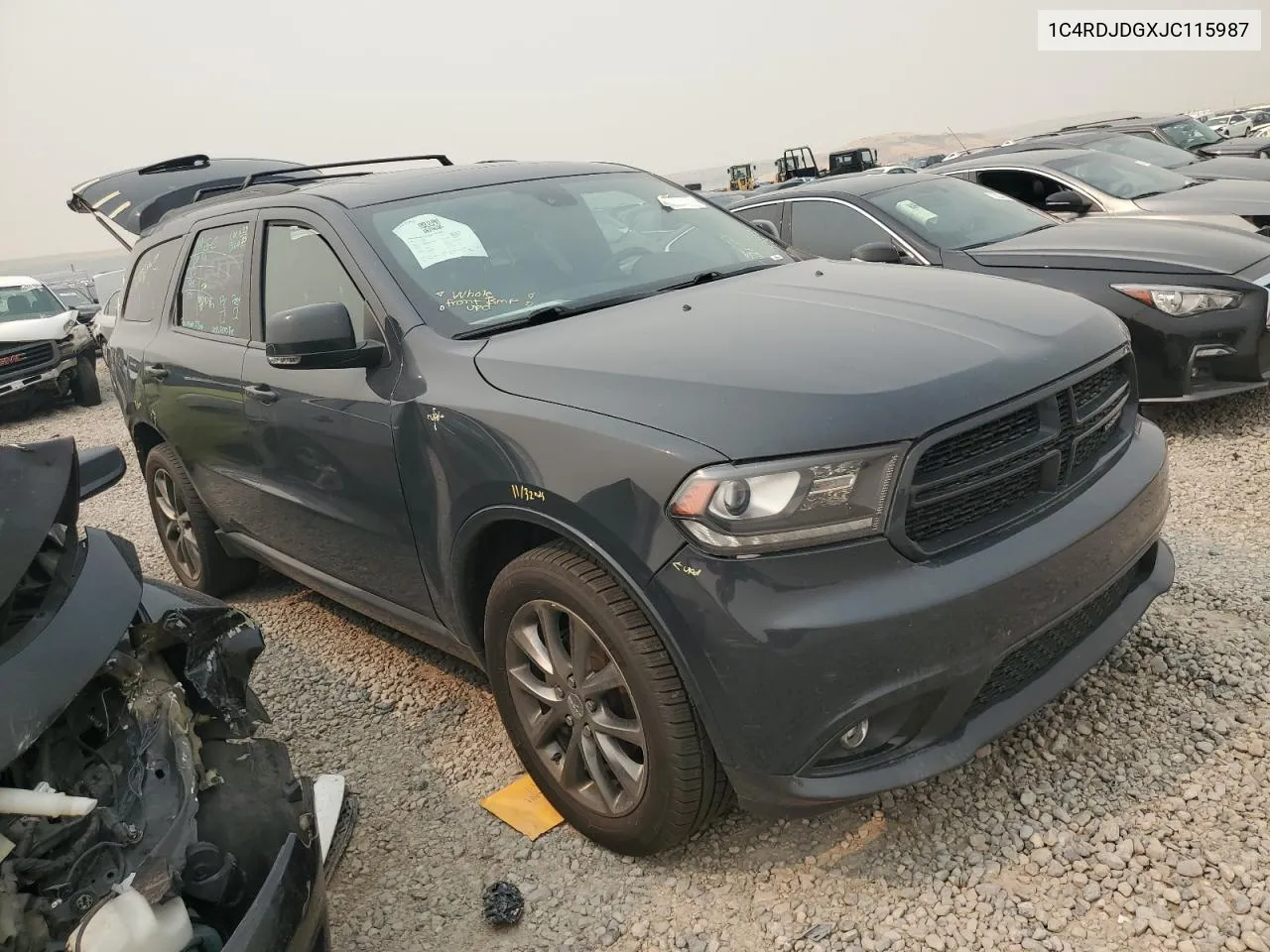 1C4RDJDGXJC115987 2018 Dodge Durango Gt