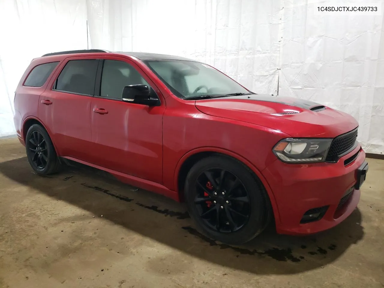 2018 Dodge Durango R/T VIN: 1C4SDJCTXJC439733 Lot: 70378454