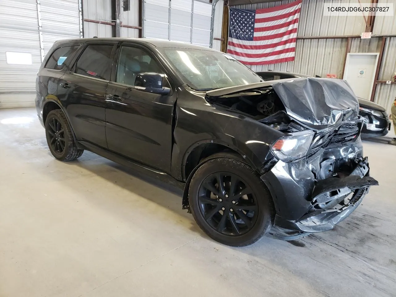 2018 Dodge Durango Gt VIN: 1C4RDJDG6JC307827 Lot: 70668854