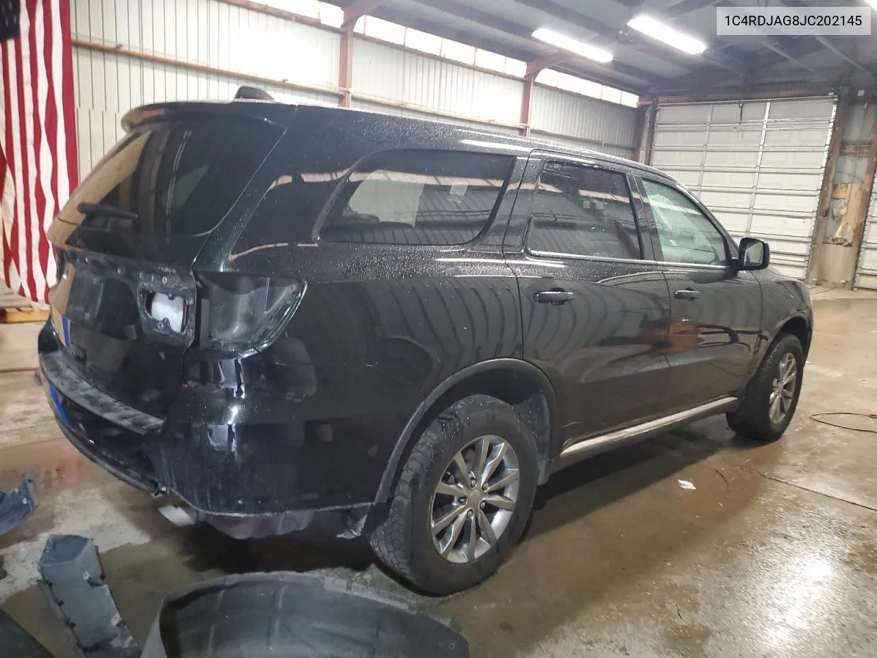 1C4RDJAG8JC202145 2018 Dodge Durango Sxt