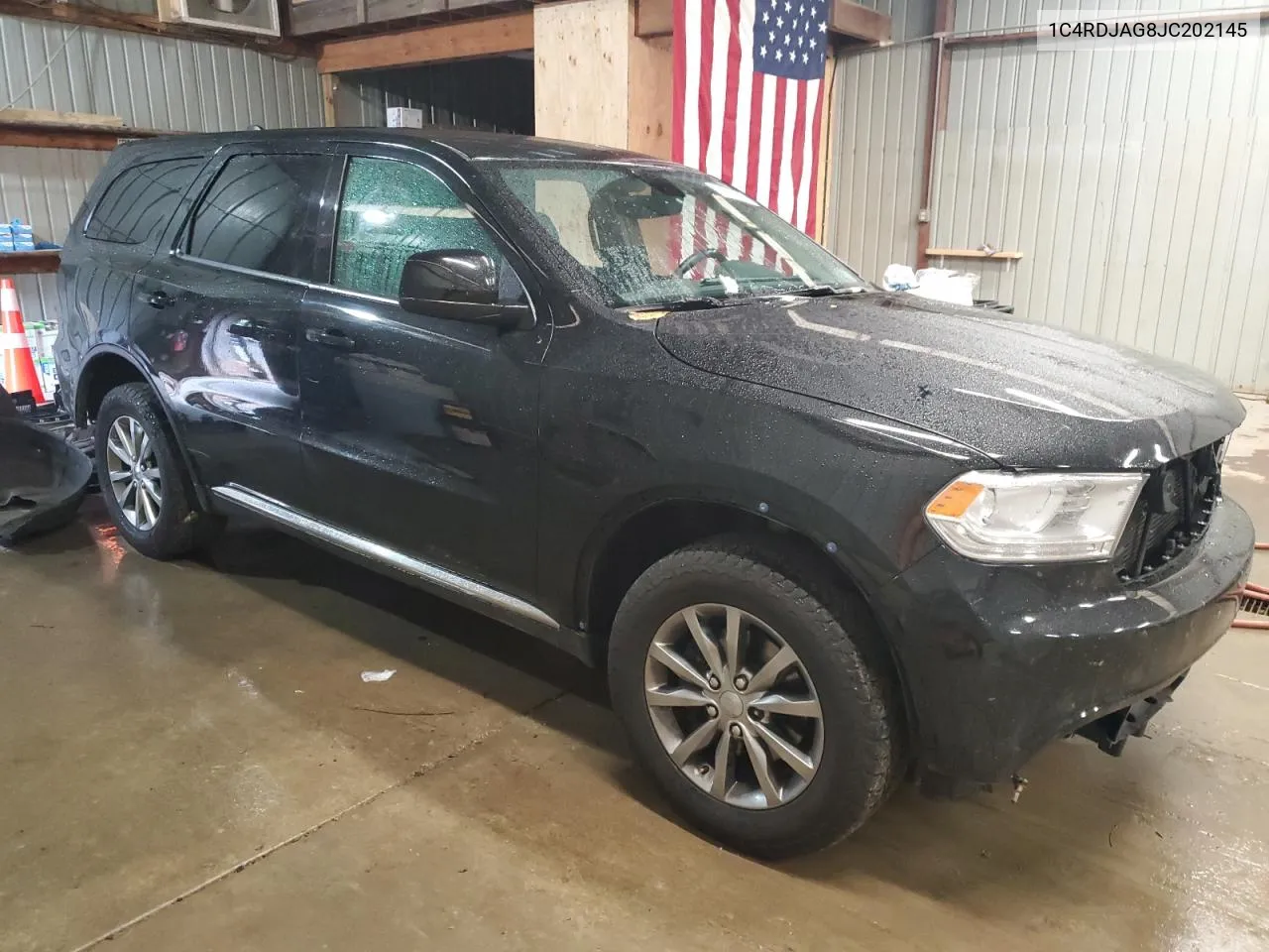 2018 Dodge Durango Sxt VIN: 1C4RDJAG8JC202145 Lot: 71015344