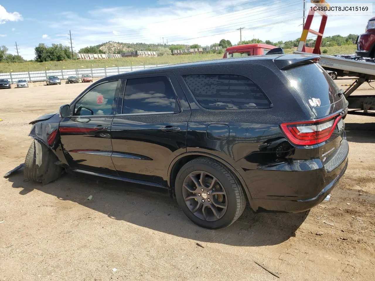 2018 Dodge Durango R/T VIN: 1C4SDJCT8JC415169 Lot: 71275964