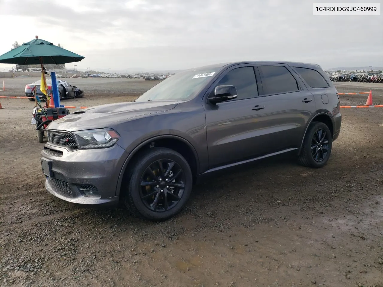 2018 Dodge Durango Gt VIN: 1C4RDHDG9JC460999 Lot: 71448894