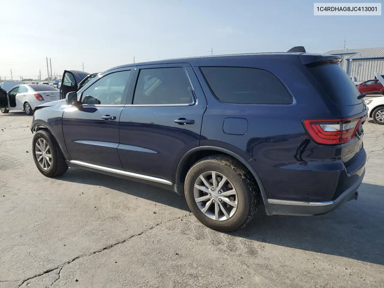 2018 Dodge Durango Sxt VIN: 1C4RDHAG8JC413001 Lot: 71477254