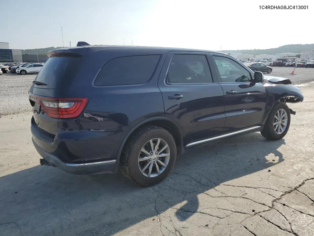 2018 Dodge Durango Sxt VIN: 1C4RDHAG8JC413001 Lot: 71477254