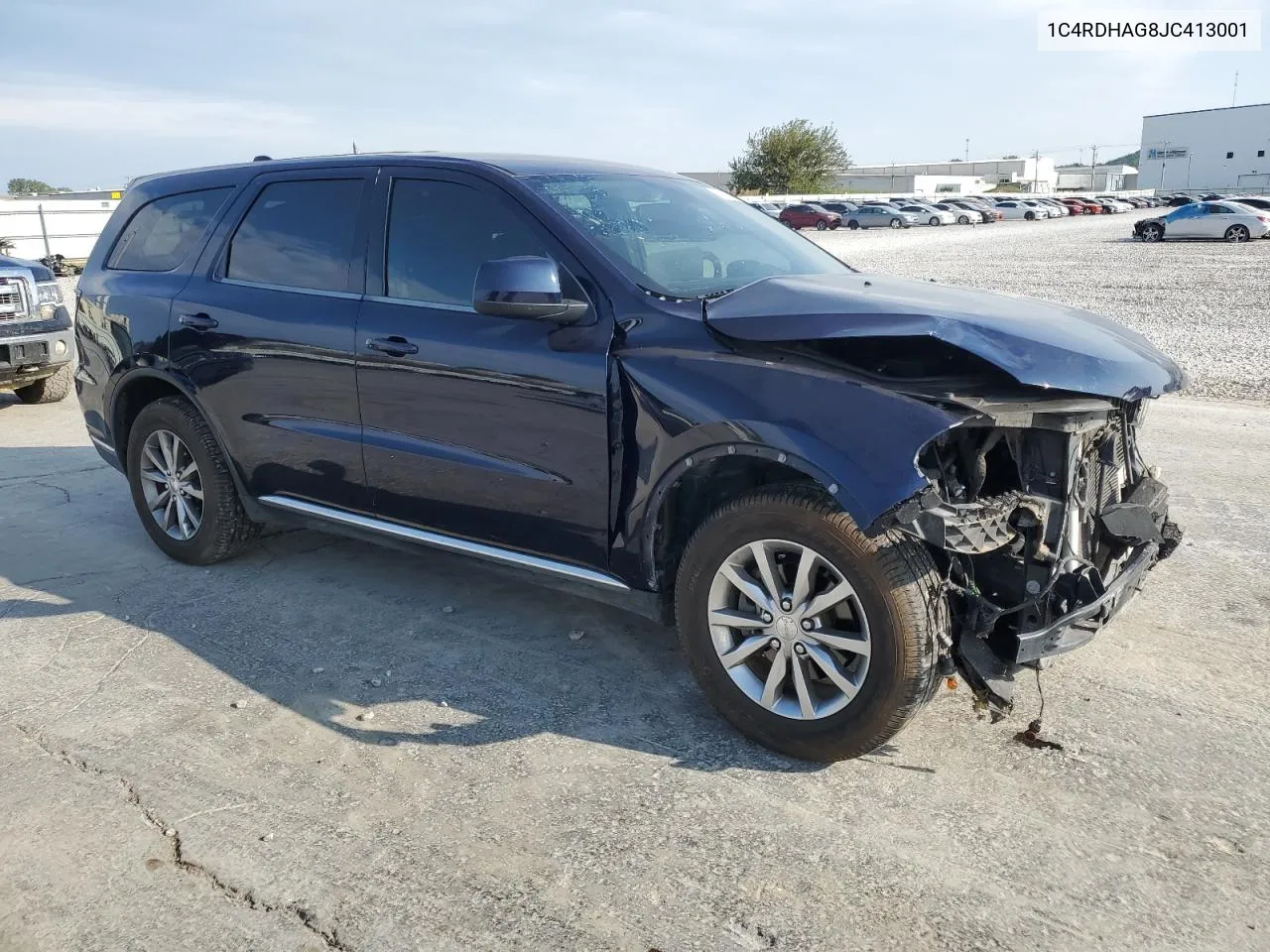 2018 Dodge Durango Sxt VIN: 1C4RDHAG8JC413001 Lot: 71477254