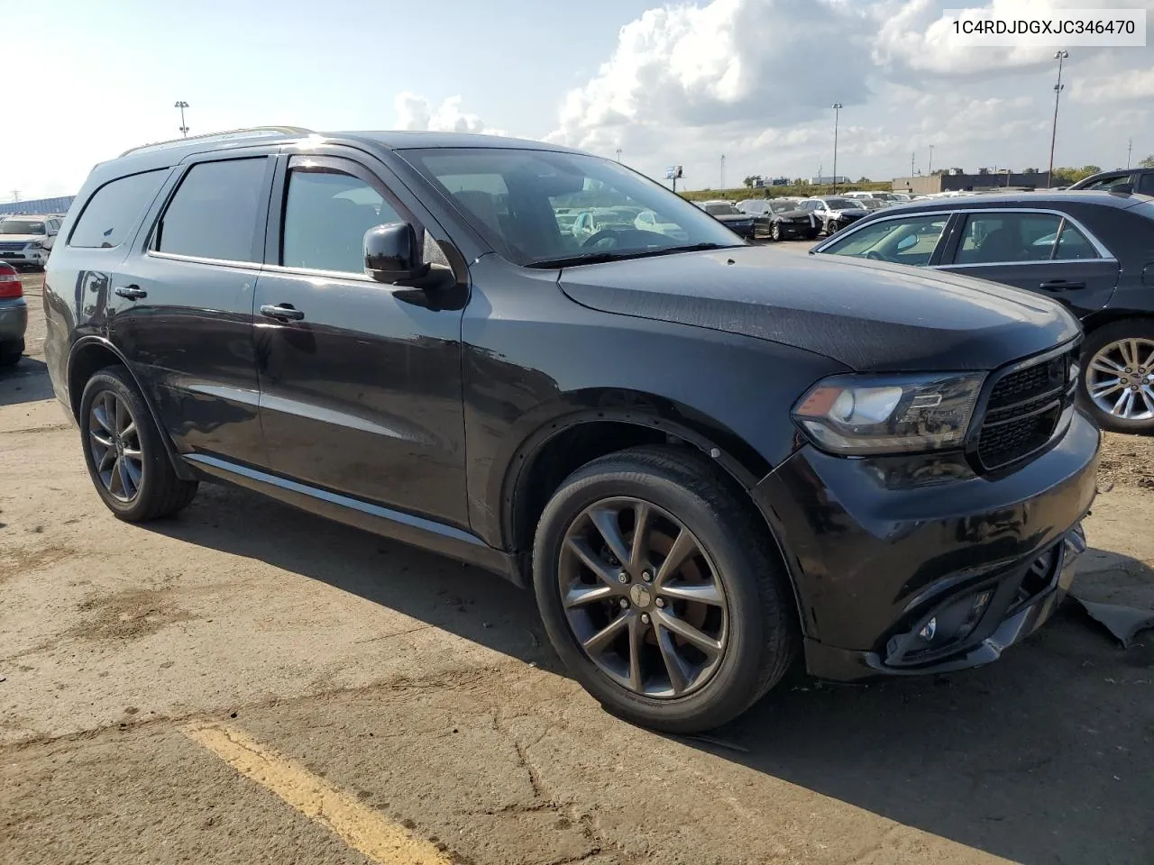 1C4RDJDGXJC346470 2018 Dodge Durango Gt