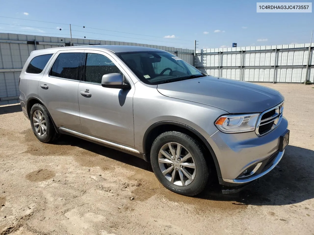 2018 Dodge Durango Sxt VIN: 1C4RDHAG3JC473557 Lot: 71589024