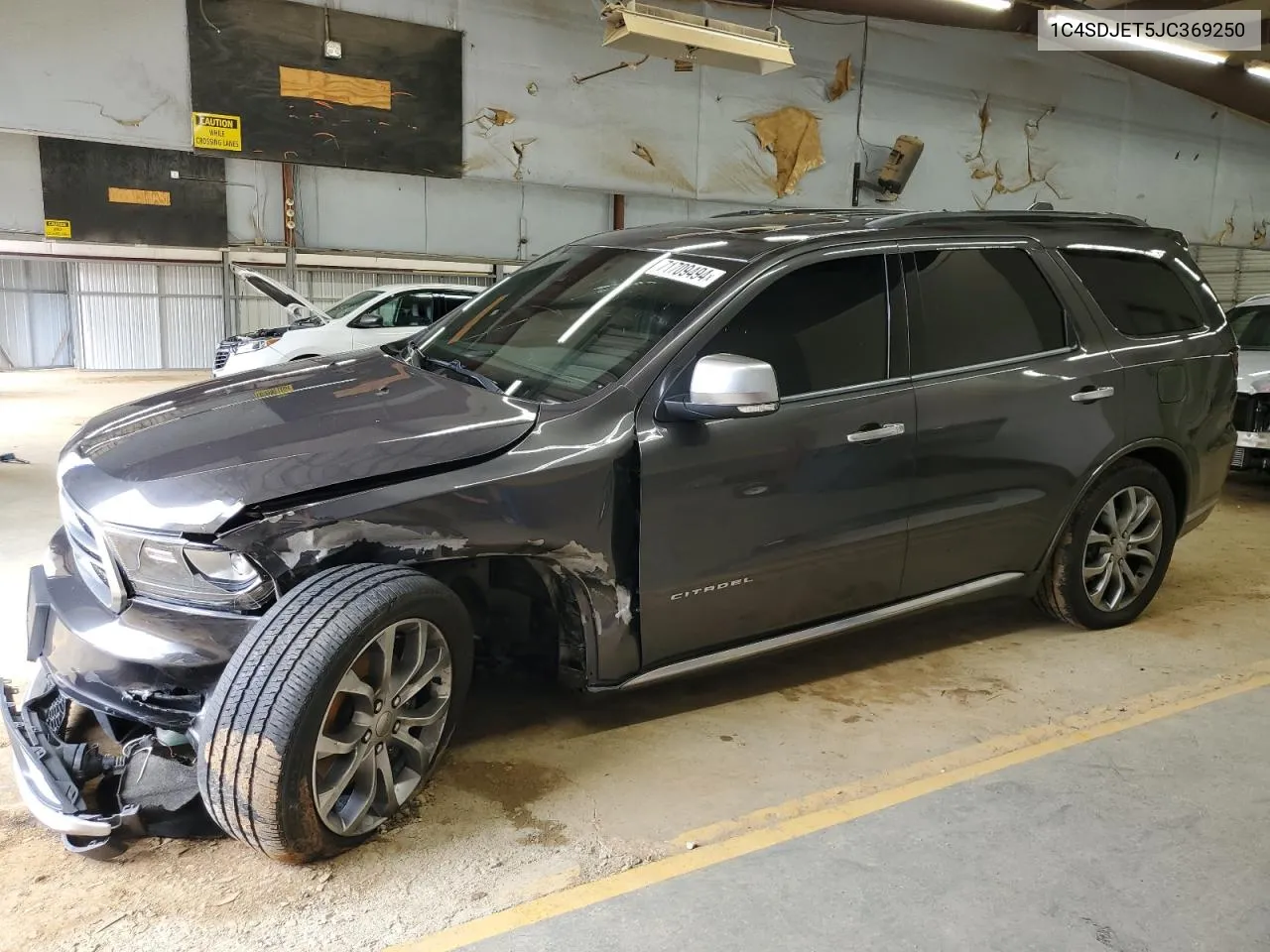 2018 Dodge Durango Citadel VIN: 1C4SDJET5JC369250 Lot: 71709494