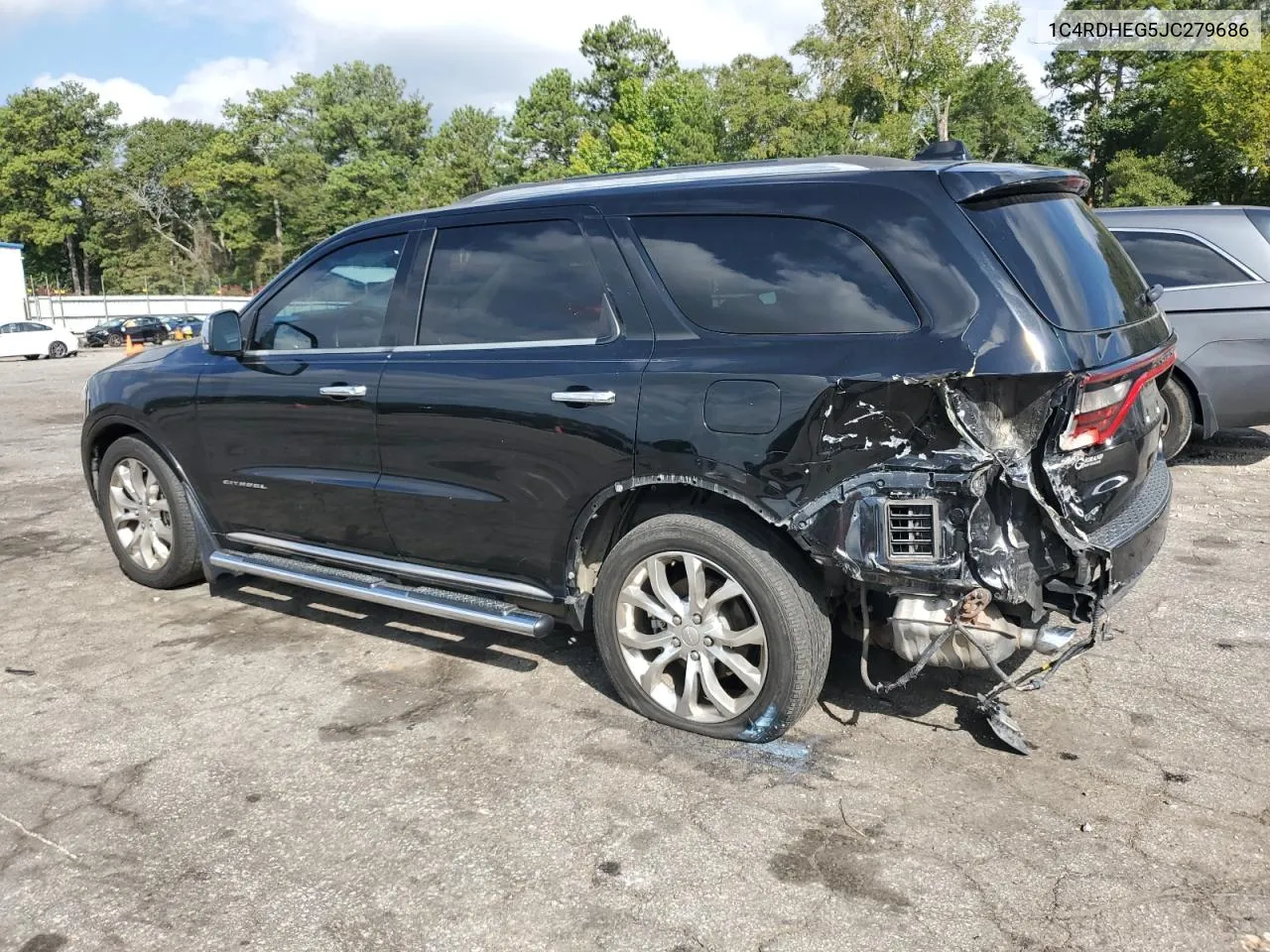 2018 Dodge Durango Citadel VIN: 1C4RDHEG5JC279686 Lot: 71718224