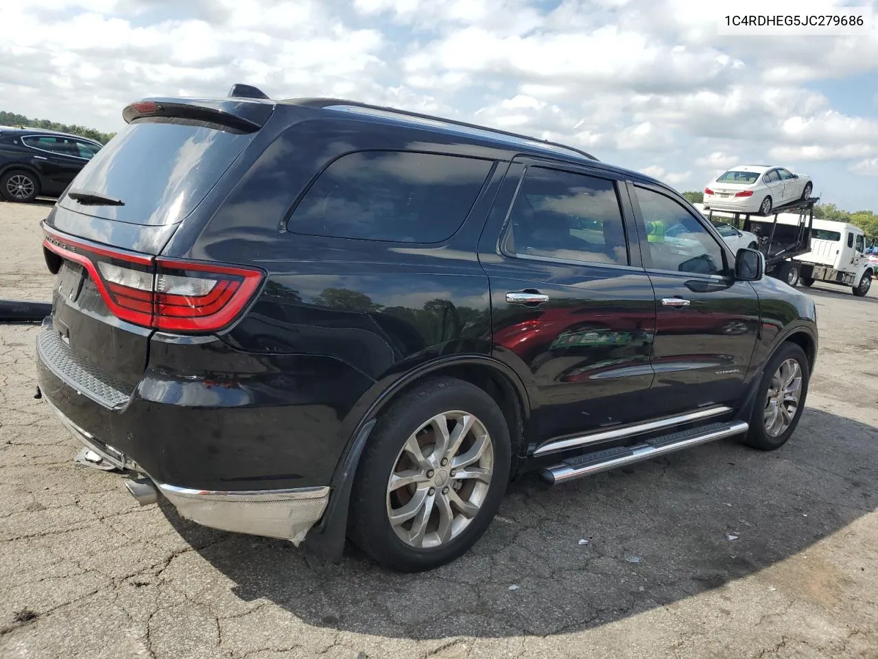 2018 Dodge Durango Citadel VIN: 1C4RDHEG5JC279686 Lot: 71718224