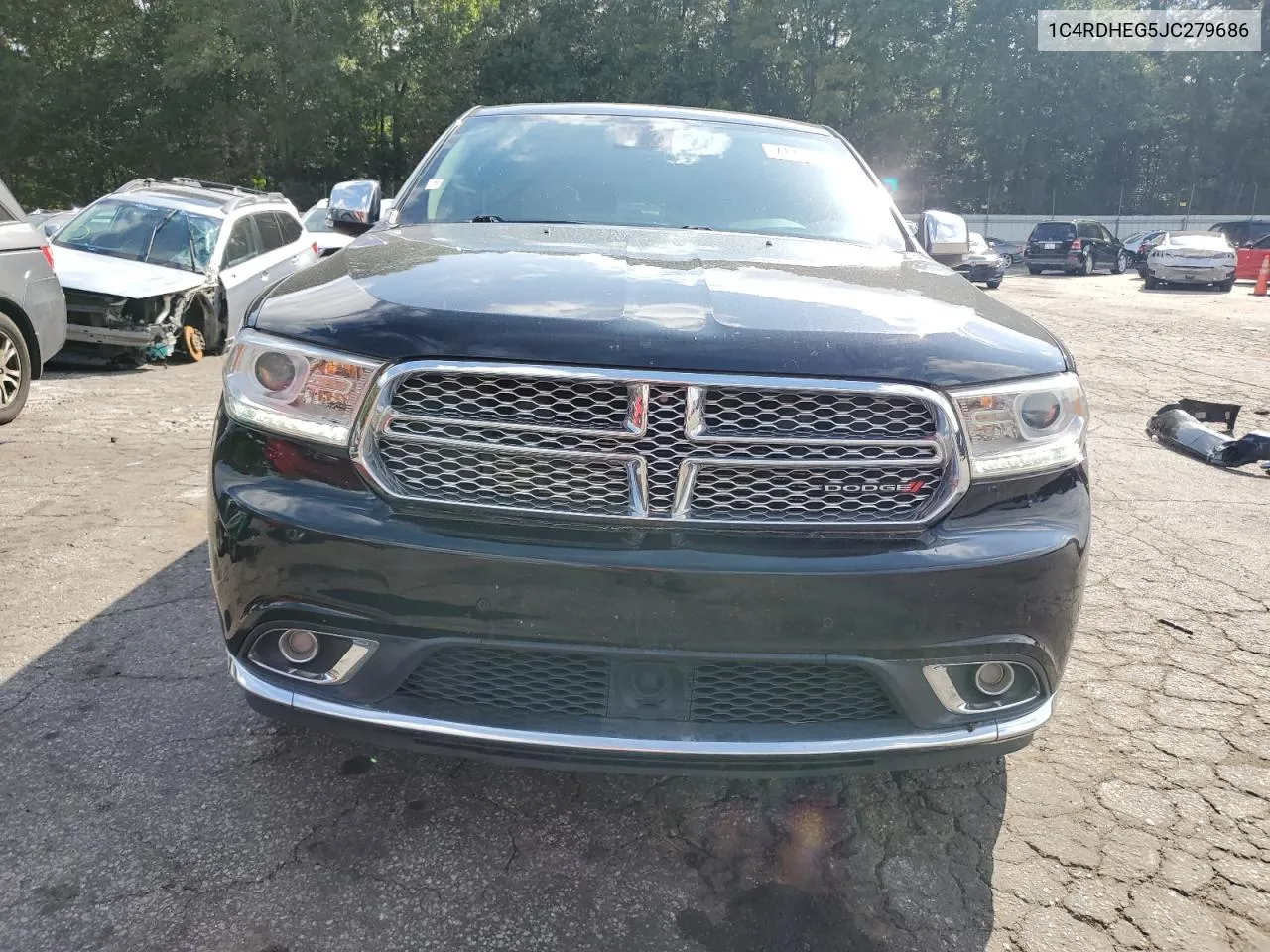 2018 Dodge Durango Citadel VIN: 1C4RDHEG5JC279686 Lot: 71718224