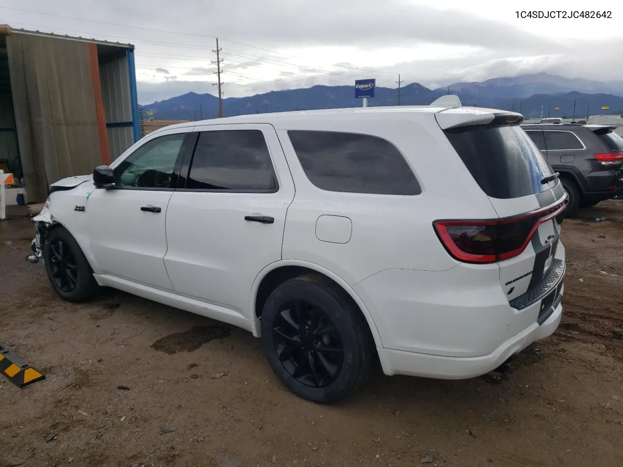 2018 Dodge Durango R/T VIN: 1C4SDJCT2JC482642 Lot: 71752724