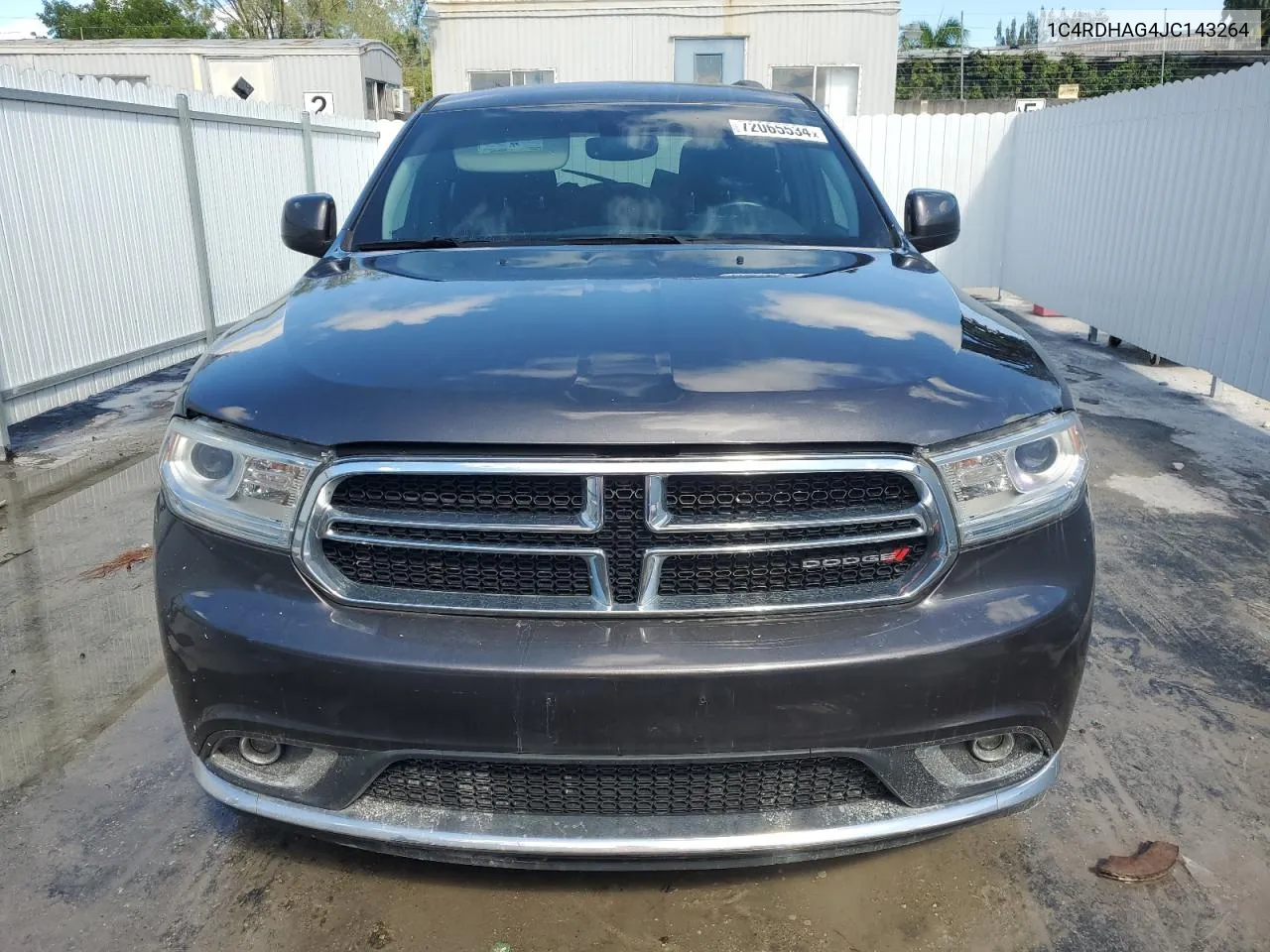 1C4RDHAG4JC143264 2018 Dodge Durango Sxt