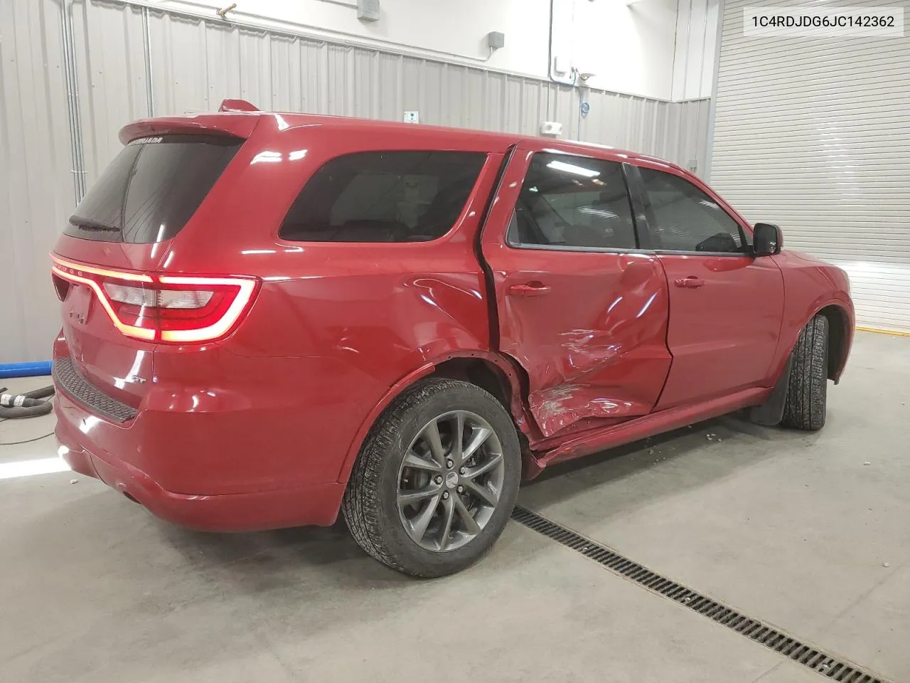 2018 Dodge Durango Gt VIN: 1C4RDJDG6JC142362 Lot: 72276664