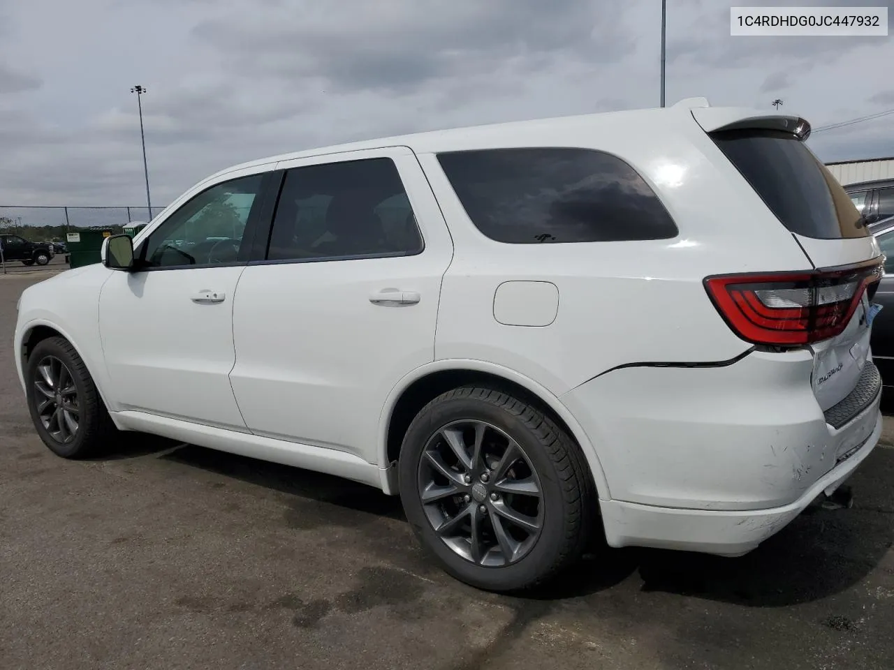 2018 Dodge Durango Gt VIN: 1C4RDHDG0JC447932 Lot: 72520624