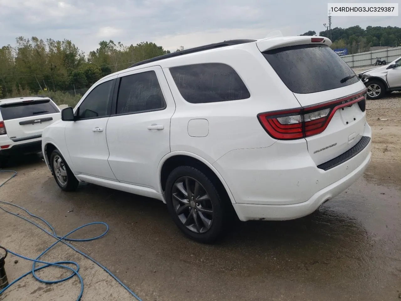 1C4RDHDG3JC329387 2018 Dodge Durango Gt