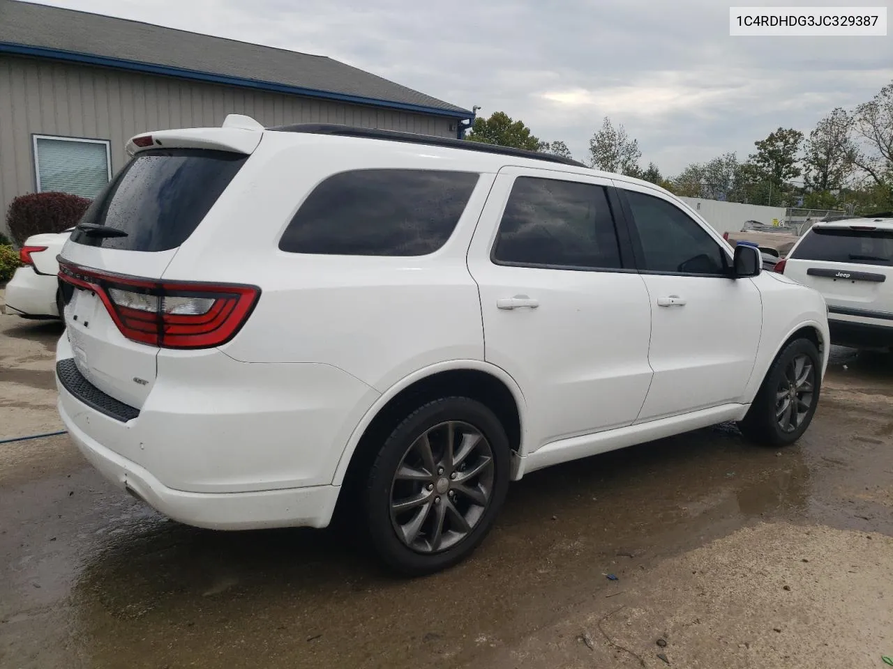 2018 Dodge Durango Gt VIN: 1C4RDHDG3JC329387 Lot: 72547874