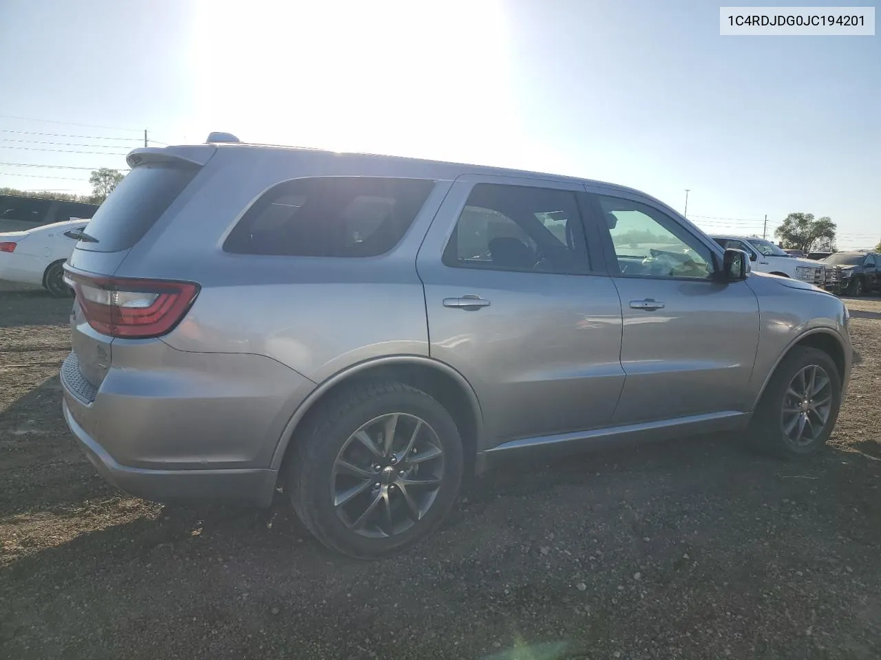 1C4RDJDG0JC194201 2018 Dodge Durango Gt