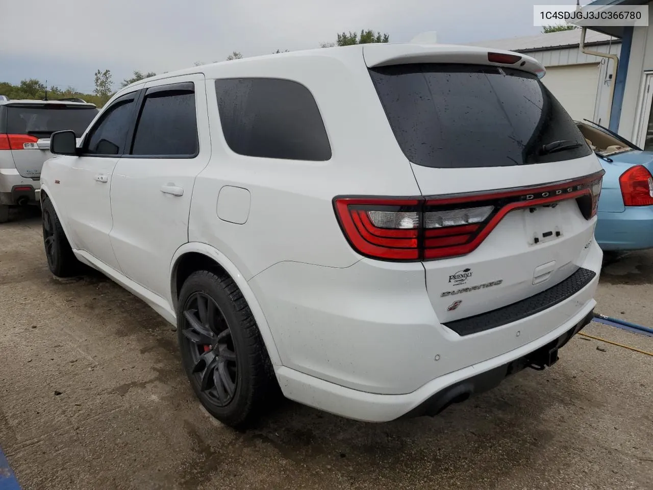 2018 Dodge Durango Srt VIN: 1C4SDJGJ3JC366780 Lot: 72924264