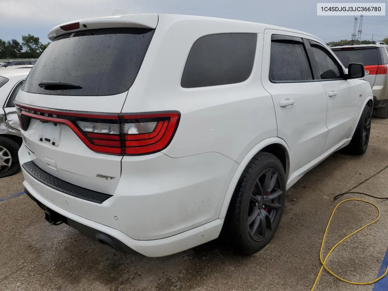 2018 Dodge Durango Srt VIN: 1C4SDJGJ3JC366780 Lot: 72924264