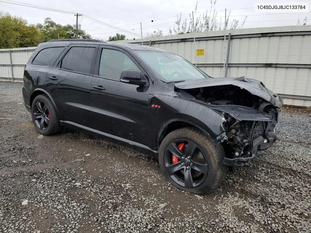 2018 Dodge Durango Srt VIN: 1C4SDJGJ8JC133784 Lot: 72930104