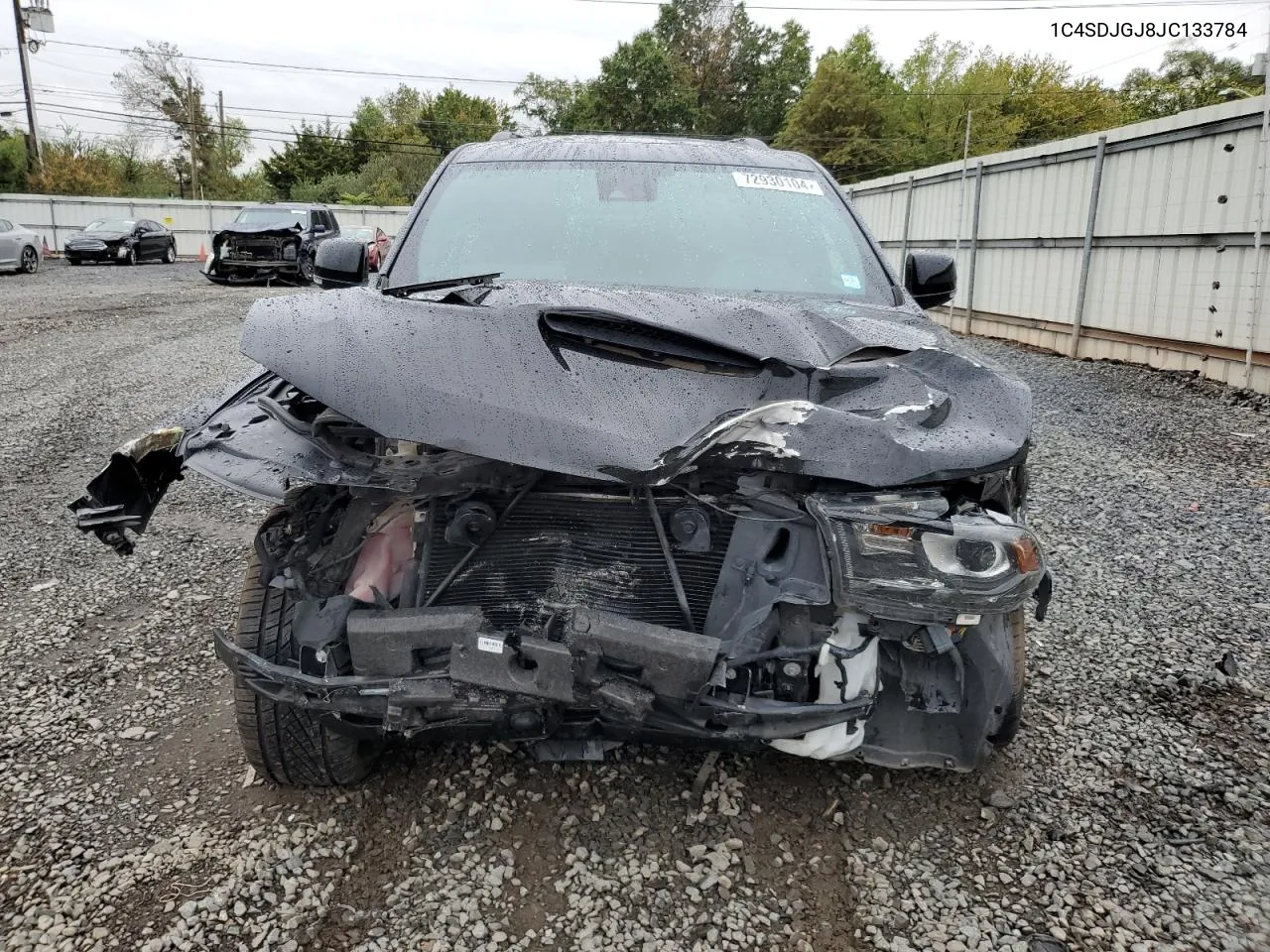 2018 Dodge Durango Srt VIN: 1C4SDJGJ8JC133784 Lot: 72930104