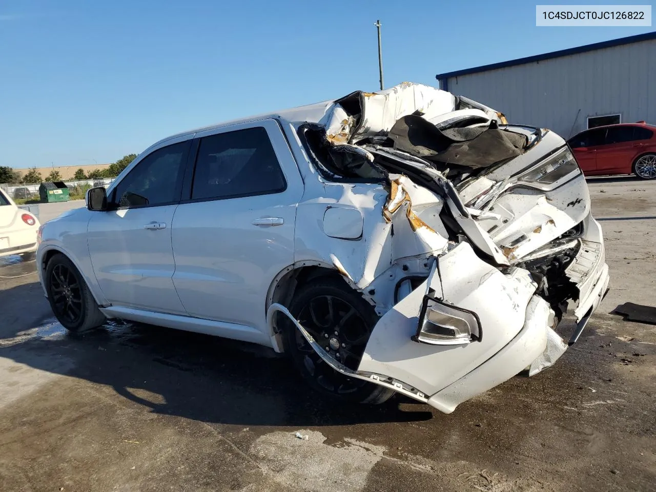 2018 Dodge Durango R/T VIN: 1C4SDJCT0JC126822 Lot: 73000084