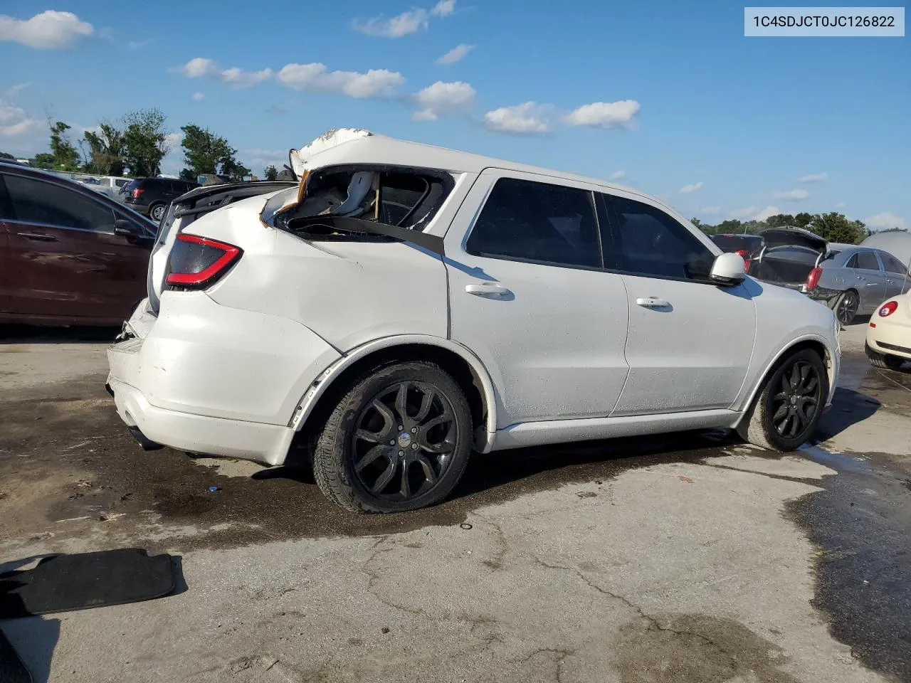 2018 Dodge Durango R/T VIN: 1C4SDJCT0JC126822 Lot: 73000084