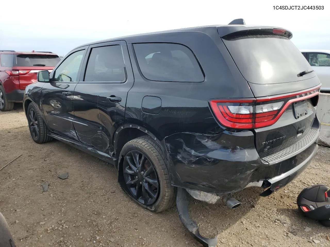 2018 Dodge Durango R/T VIN: 1C4SDJCT2JC443503 Lot: 73230964