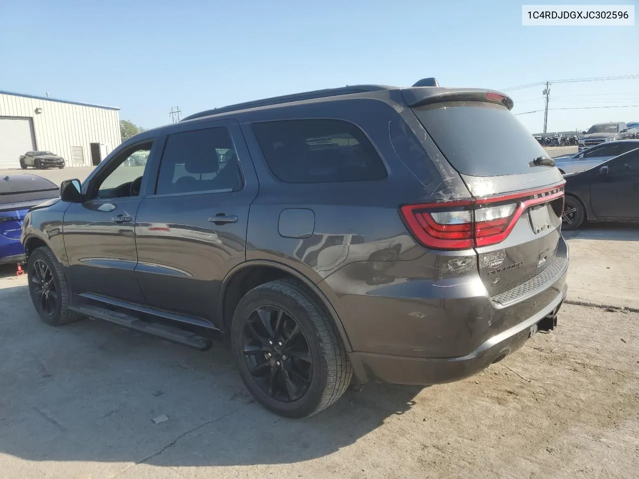 1C4RDJDGXJC302596 2018 Dodge Durango Gt