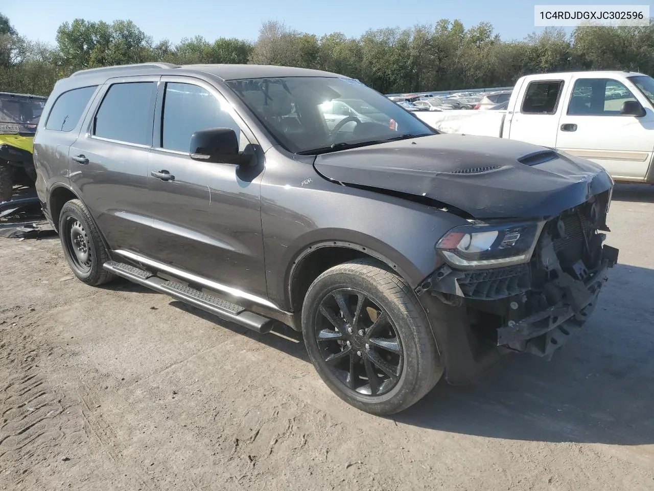 2018 Dodge Durango Gt VIN: 1C4RDJDGXJC302596 Lot: 73307774