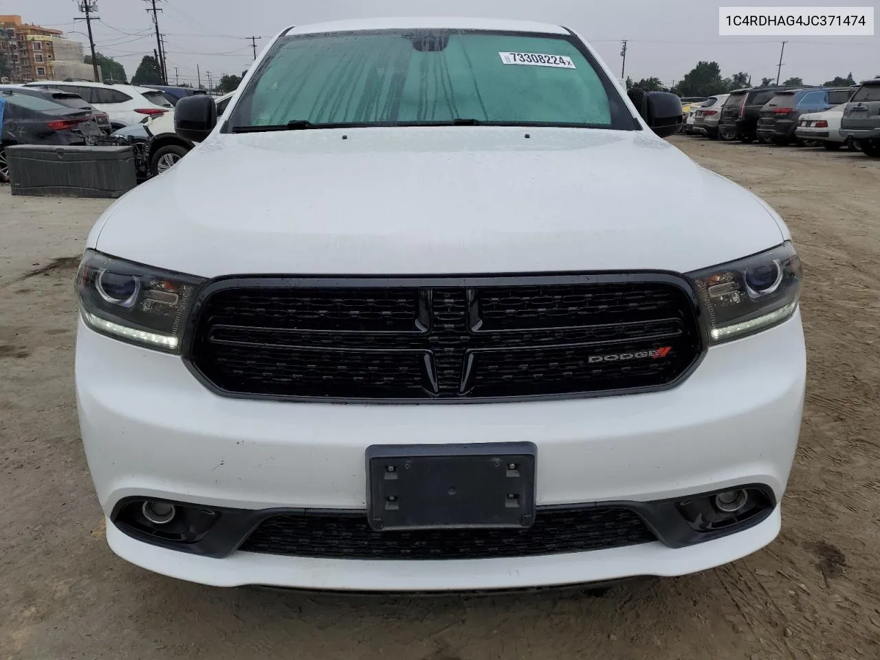 1C4RDHAG4JC371474 2018 Dodge Durango Sxt