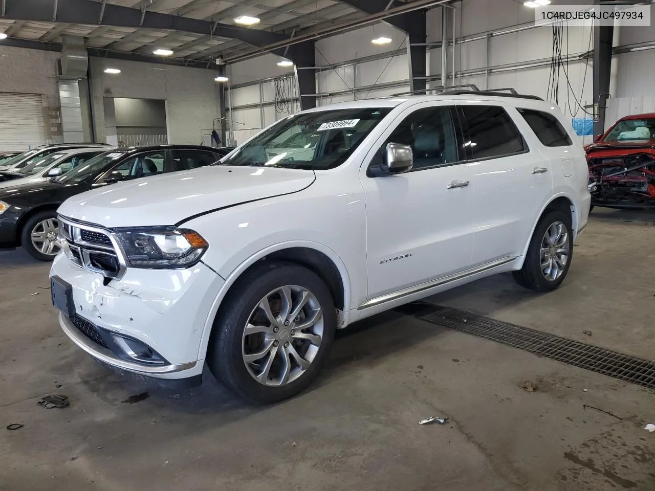 2018 Dodge Durango Citadel VIN: 1C4RDJEG4JC497934 Lot: 73309964