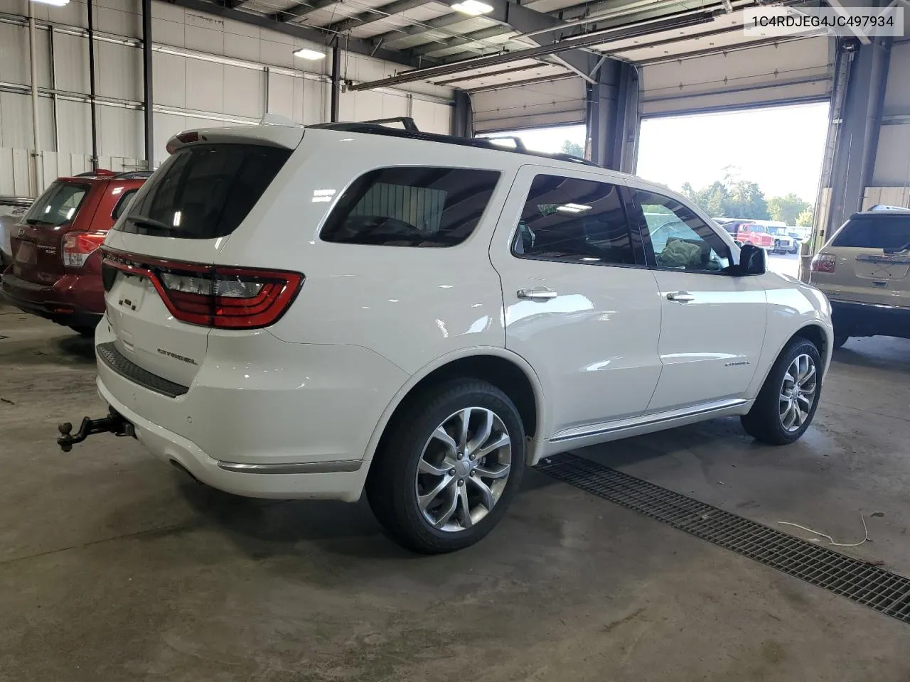 2018 Dodge Durango Citadel VIN: 1C4RDJEG4JC497934 Lot: 73309964