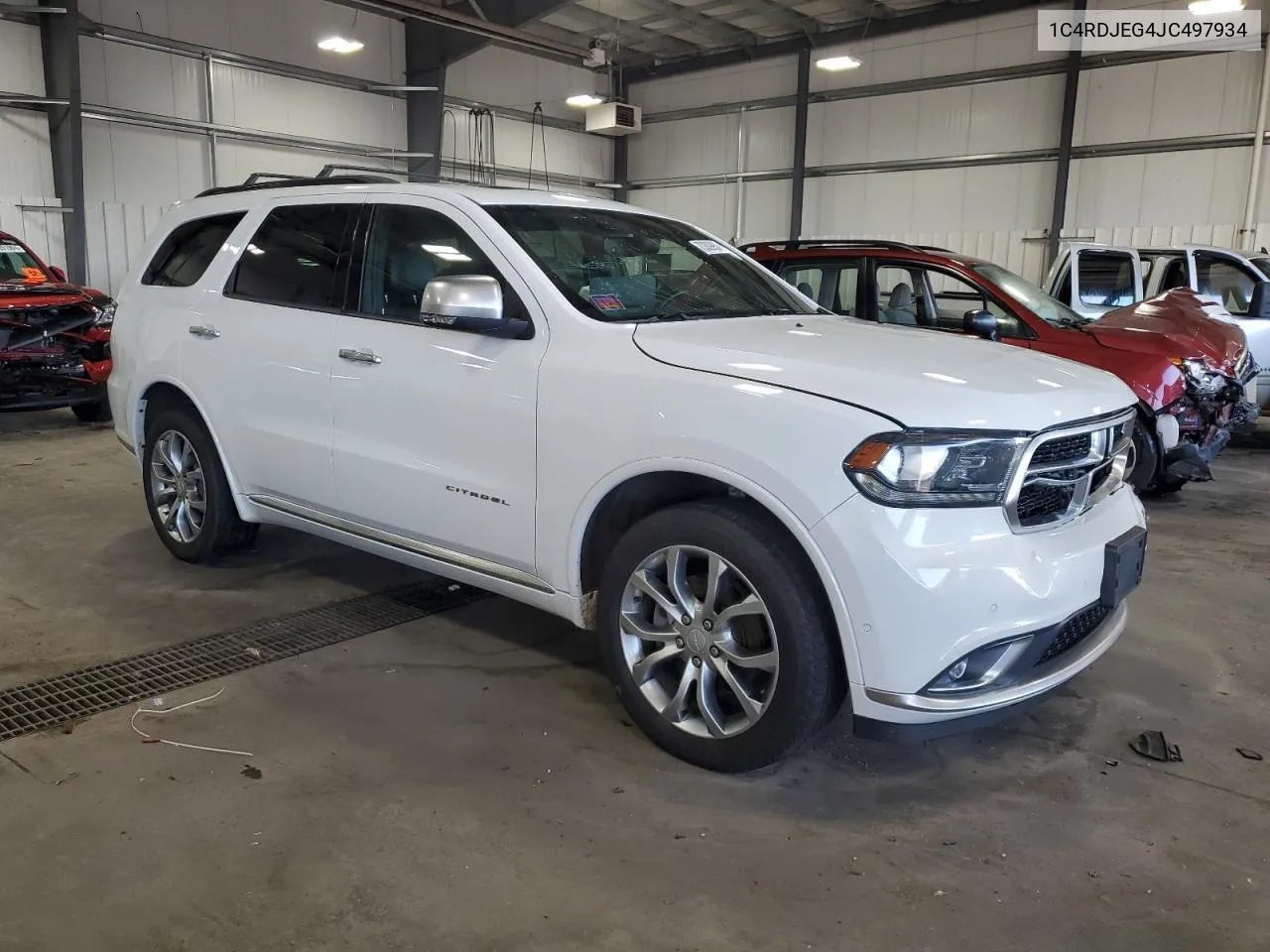 1C4RDJEG4JC497934 2018 Dodge Durango Citadel