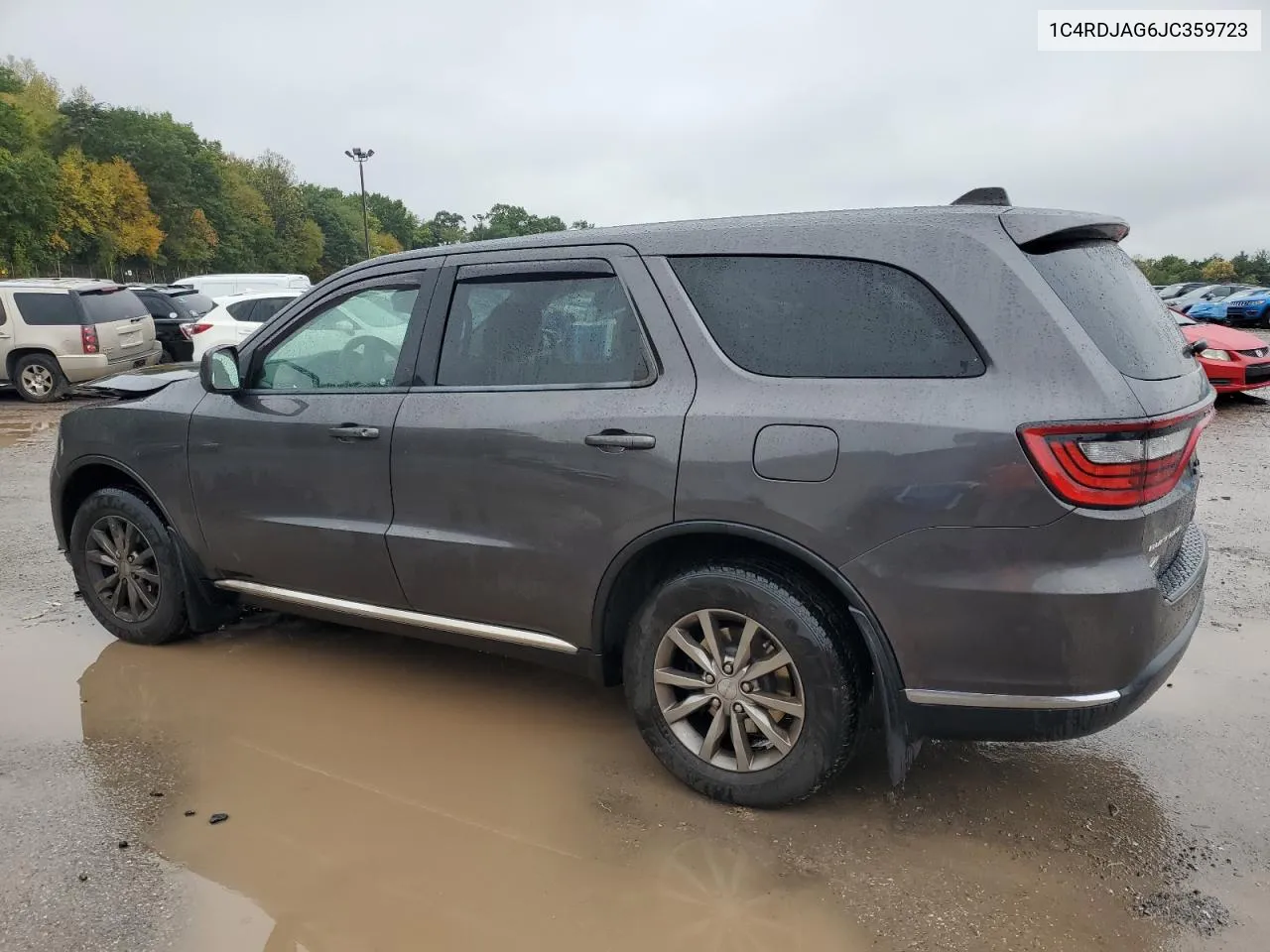 2018 Dodge Durango Sxt VIN: 1C4RDJAG6JC359723 Lot: 73528424