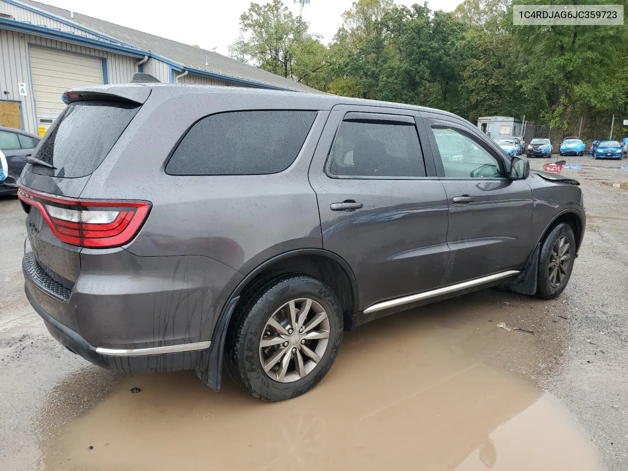 2018 Dodge Durango Sxt VIN: 1C4RDJAG6JC359723 Lot: 73528424