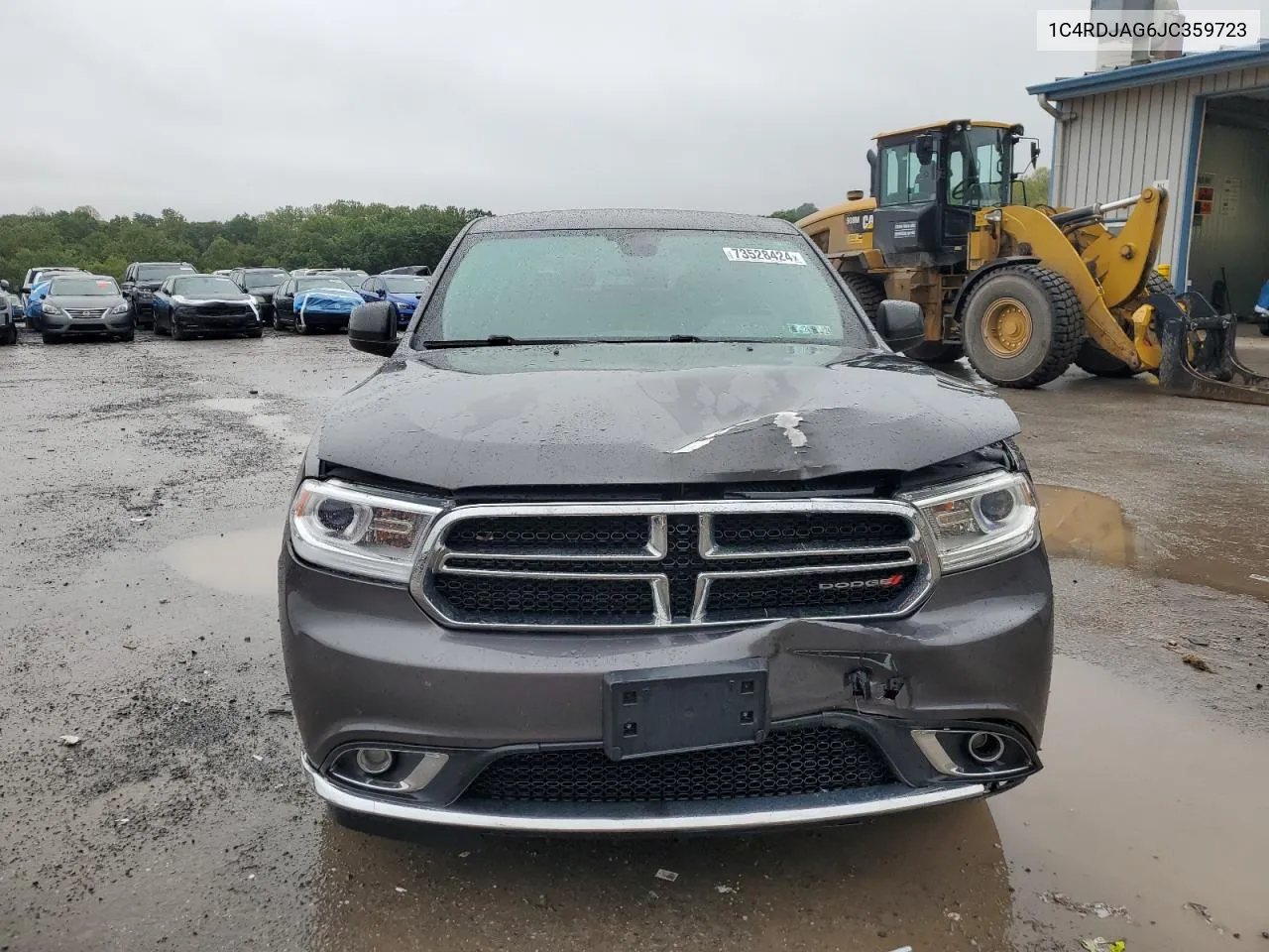 2018 Dodge Durango Sxt VIN: 1C4RDJAG6JC359723 Lot: 73528424