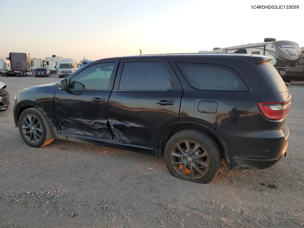 2018 Dodge Durango Gt VIN: 1C4RDHDG3JC133059 Lot: 74021654